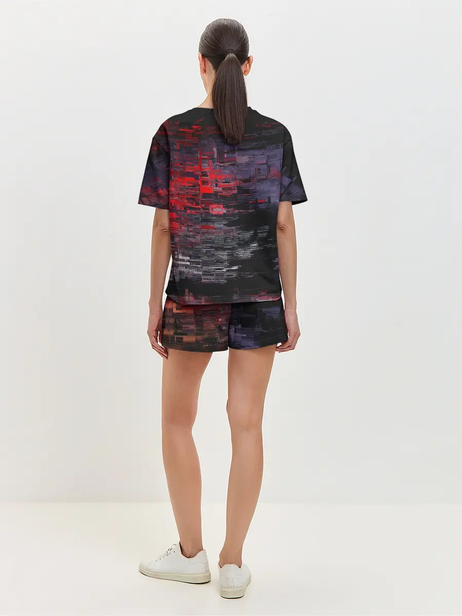 Женская пижама с шортами / CYBERPUNK 2077