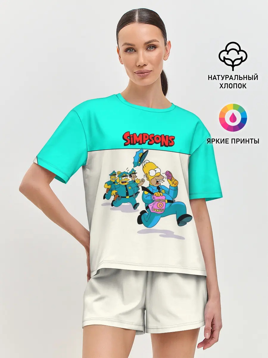 Женская пижама с шортами / Эпичная Погоня