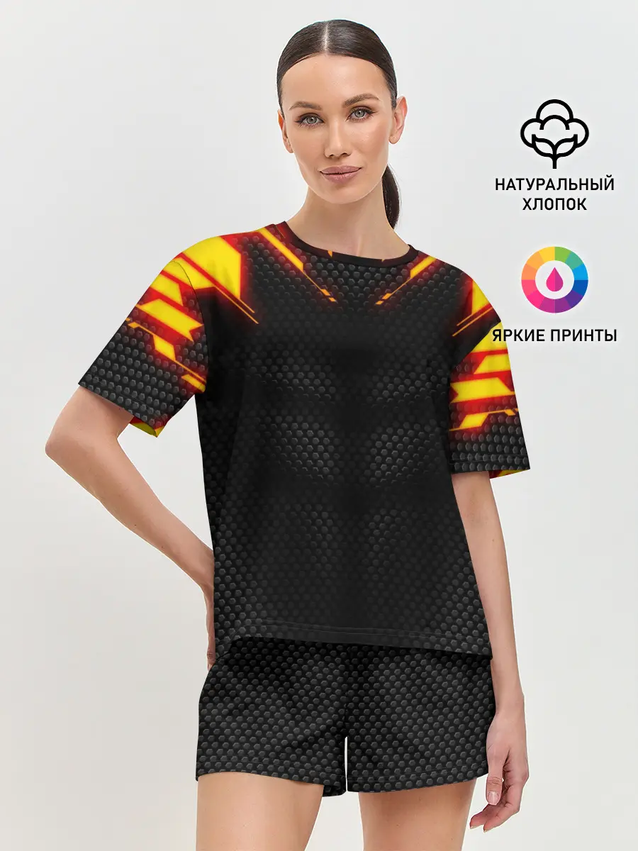 Женская пижама с шортами / CYBERPUNK 2077