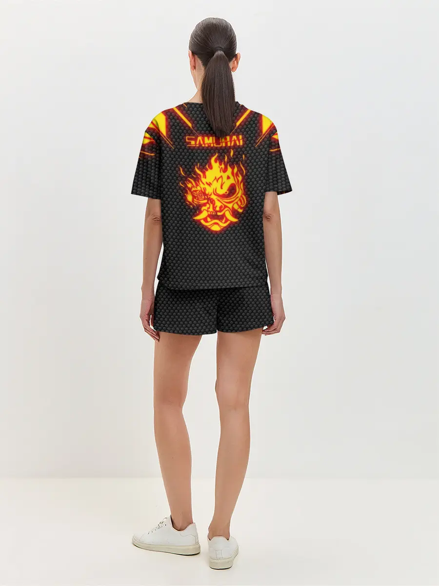 Женская пижама с шортами / CYBERPUNK 2077