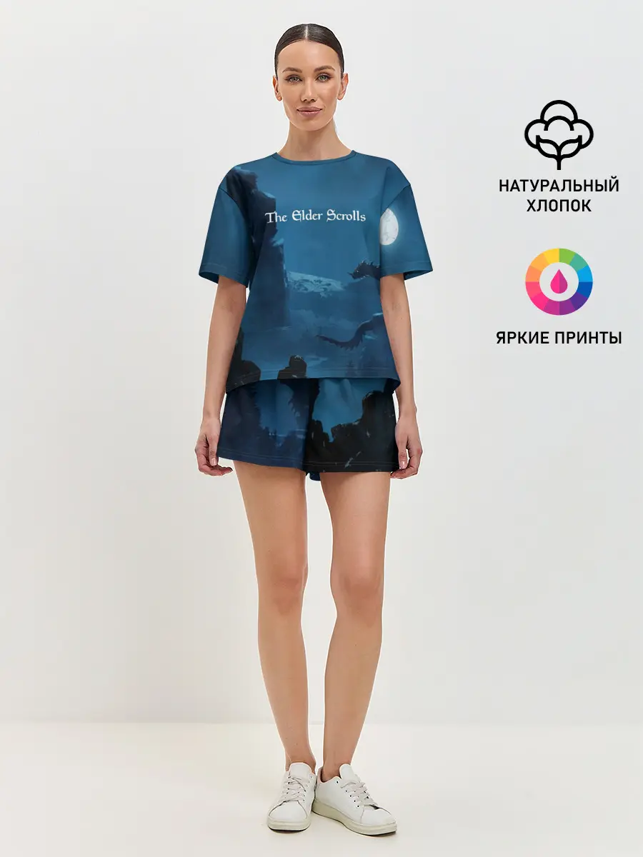 Женская пижама с шортами / THE ELDER SCROLLS