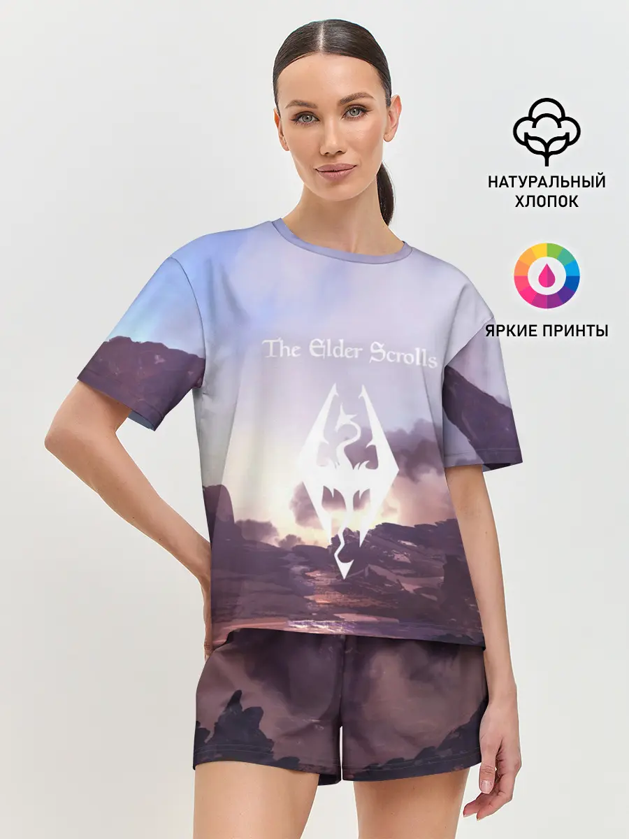 Женская пижама с шортами / THE ELDER SCROLLS