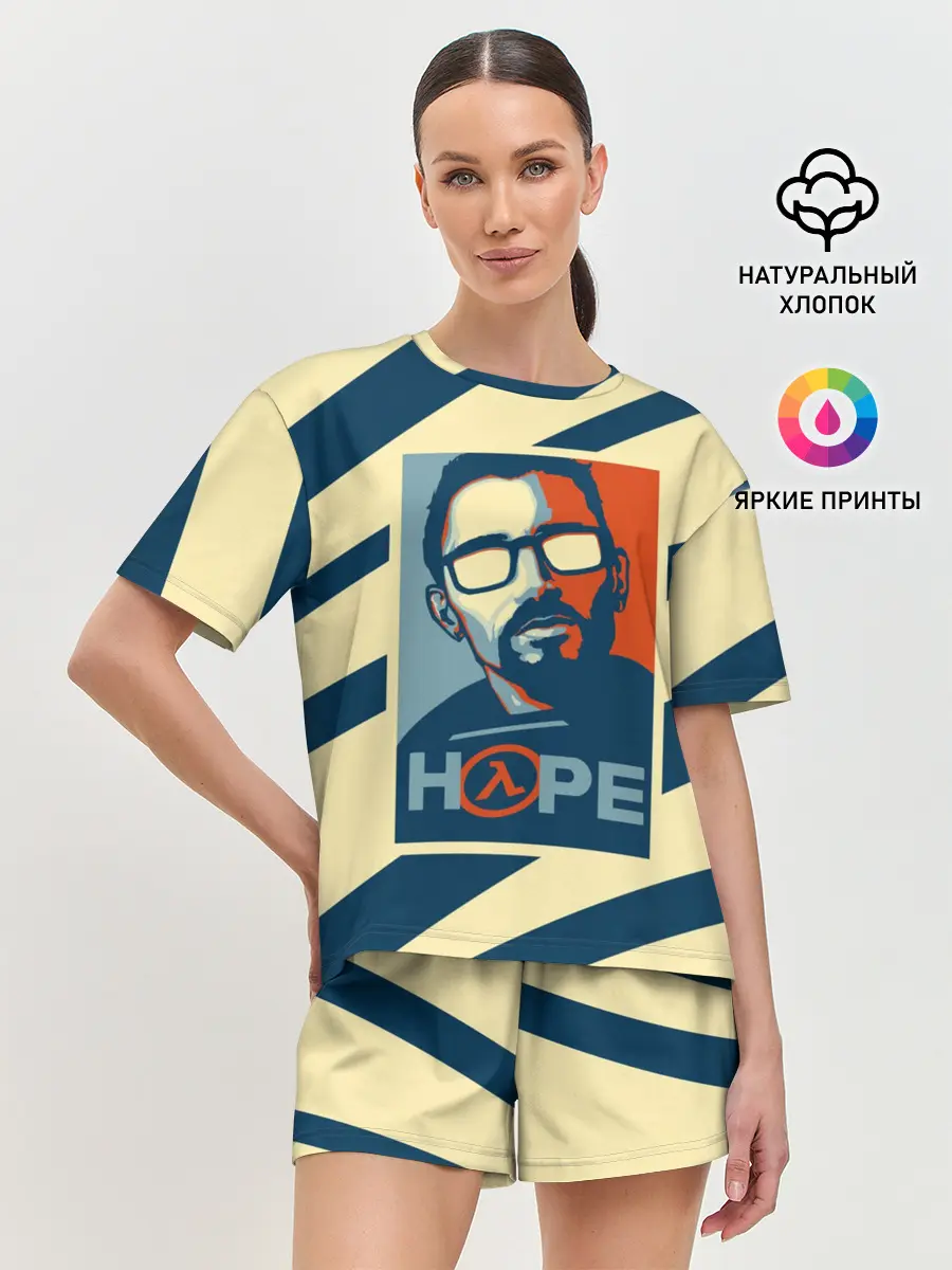 Женская пижама с шортами / HOPE Half-Life