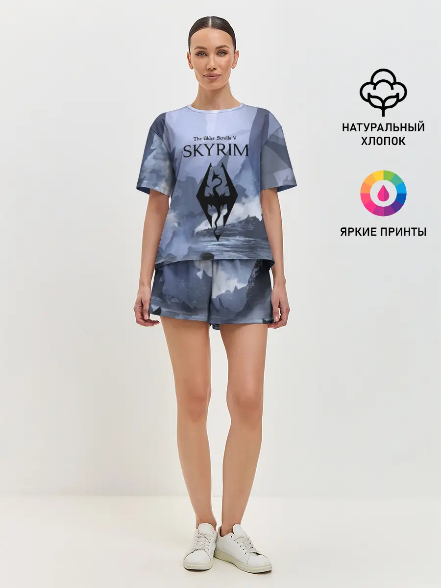 Женская пижама с шортами / THE ELDER SCROLLS 5 SKYRIM