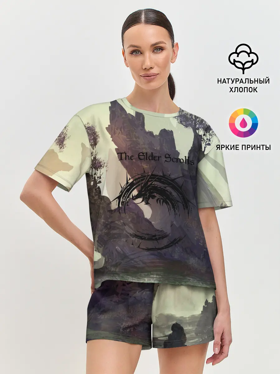 Женская пижама с шортами / The Elder Scrolls