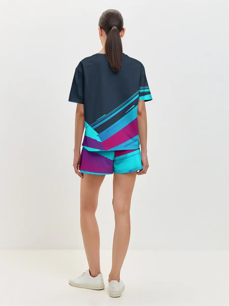 Женская пижама с шортами / CYBERPUNK 2077