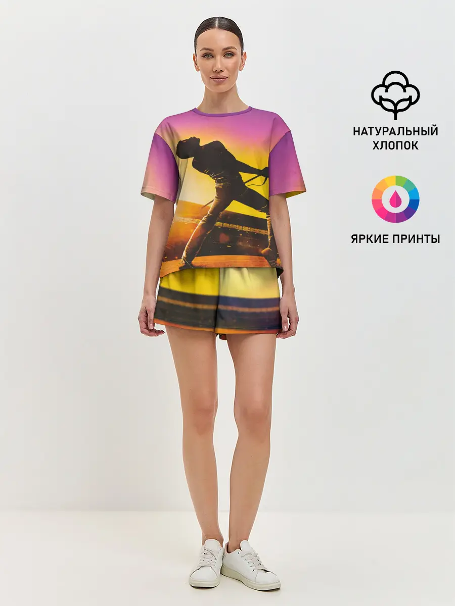 Женская пижама с шортами / Queen. Bohemian Rhapsody