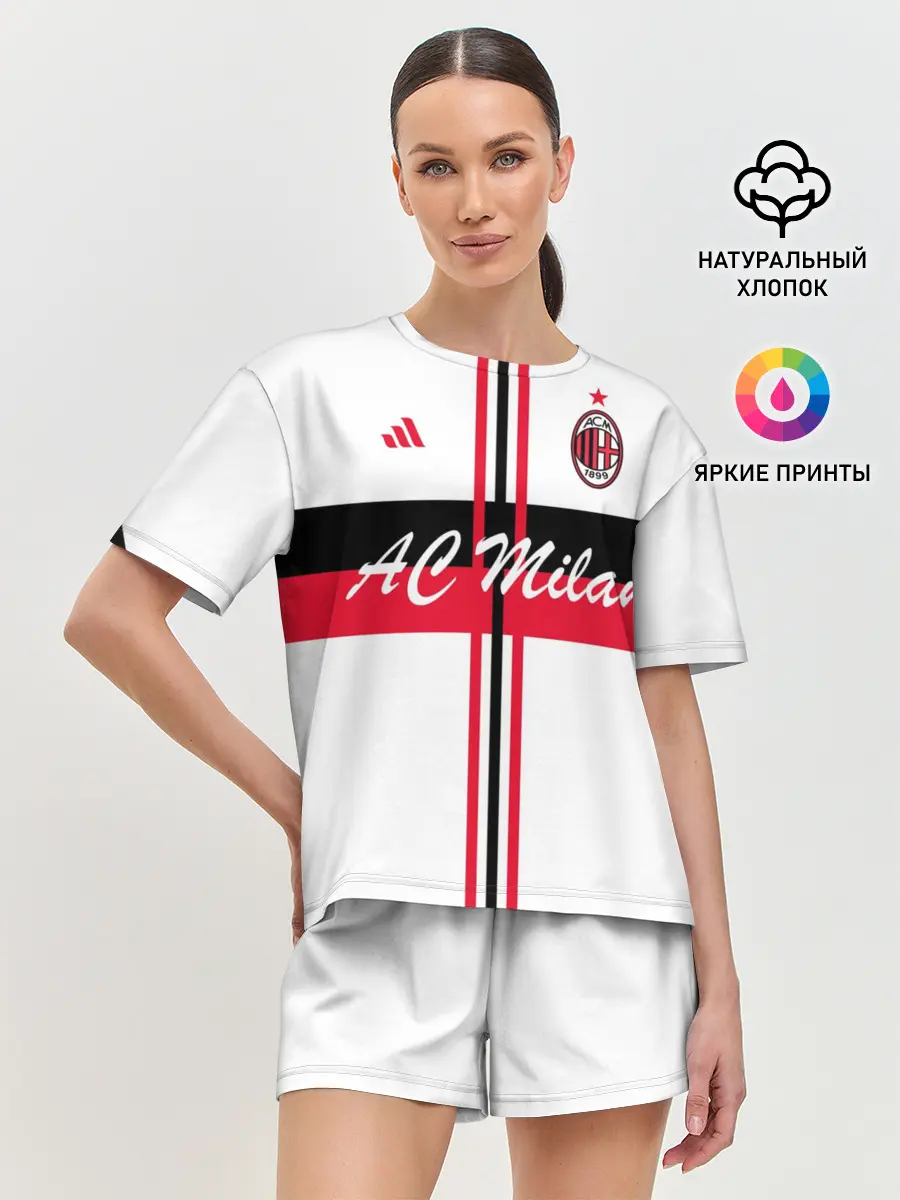 Женская пижама с шортами / AC Milan