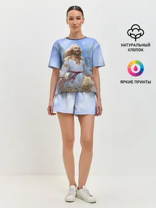 Женская пижама с шортами / Даждьбог