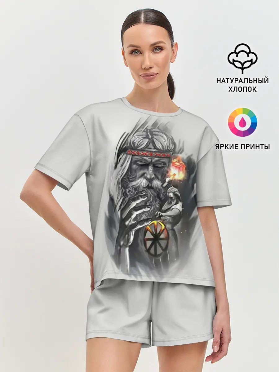 Женская пижама с шортами / Сварог