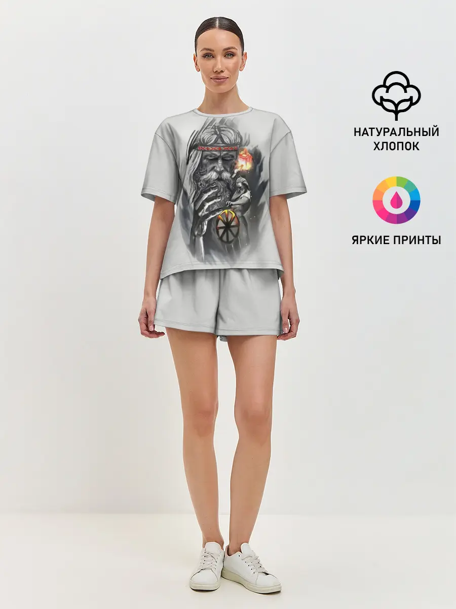 Женская пижама с шортами / Сварог