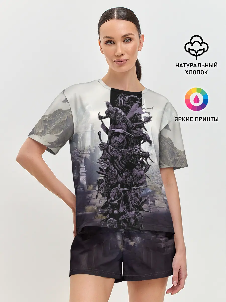 Женская пижама с шортами / Dark Souls Boss Collaboration