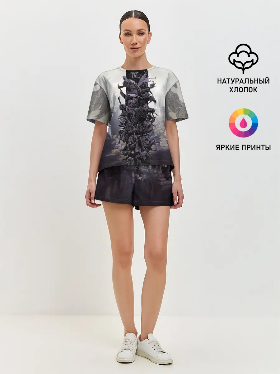 Женская пижама с шортами / Dark Souls Boss Collaboration