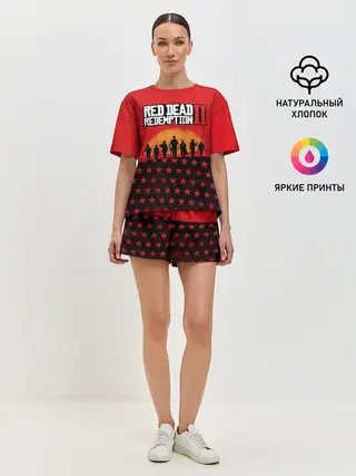 Женская пижама с шортами / Red Dead Redemption 2