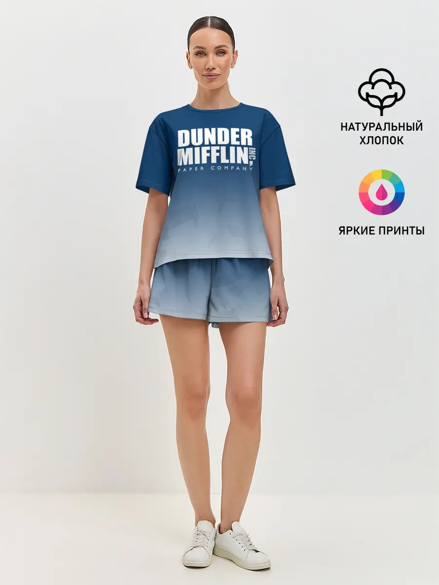 Женская пижама с шортами / The Office: Dunder Mifflin