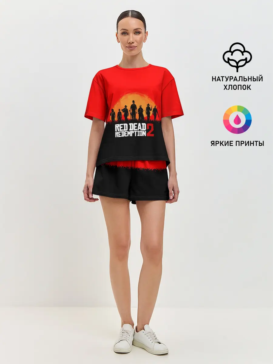 Женская пижама с шортами / Red Dead Redemption