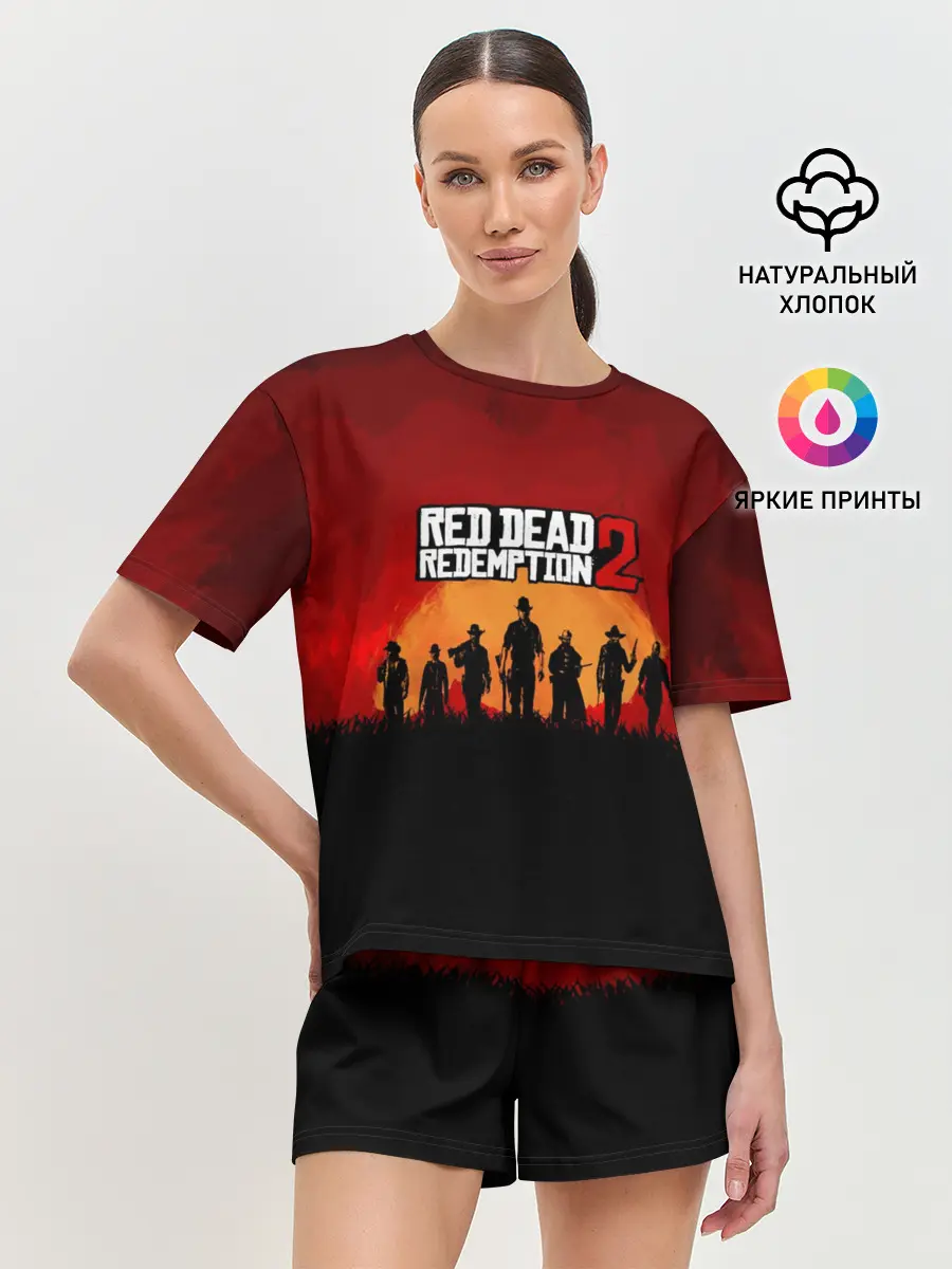 Женская пижама с шортами / RDR 2