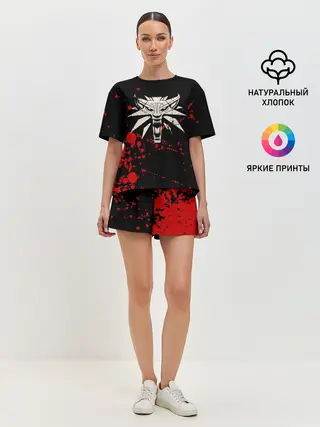 Женская пижама с шортами / The Witcher Blood