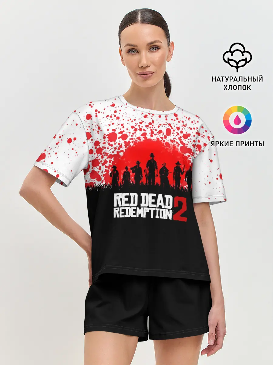 Женская пижама с шортами / RED DEAD REDEMPTION 2