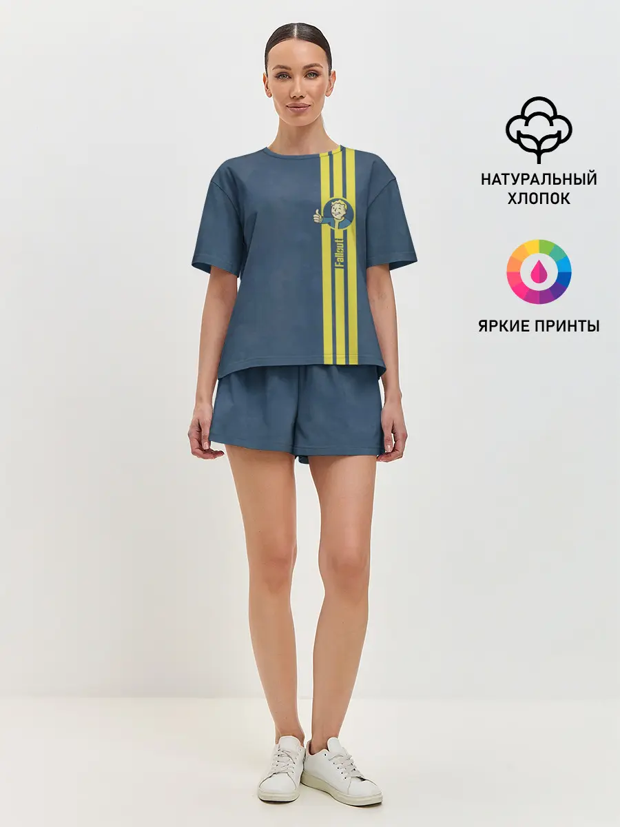 Женская пижама с шортами / Fallout