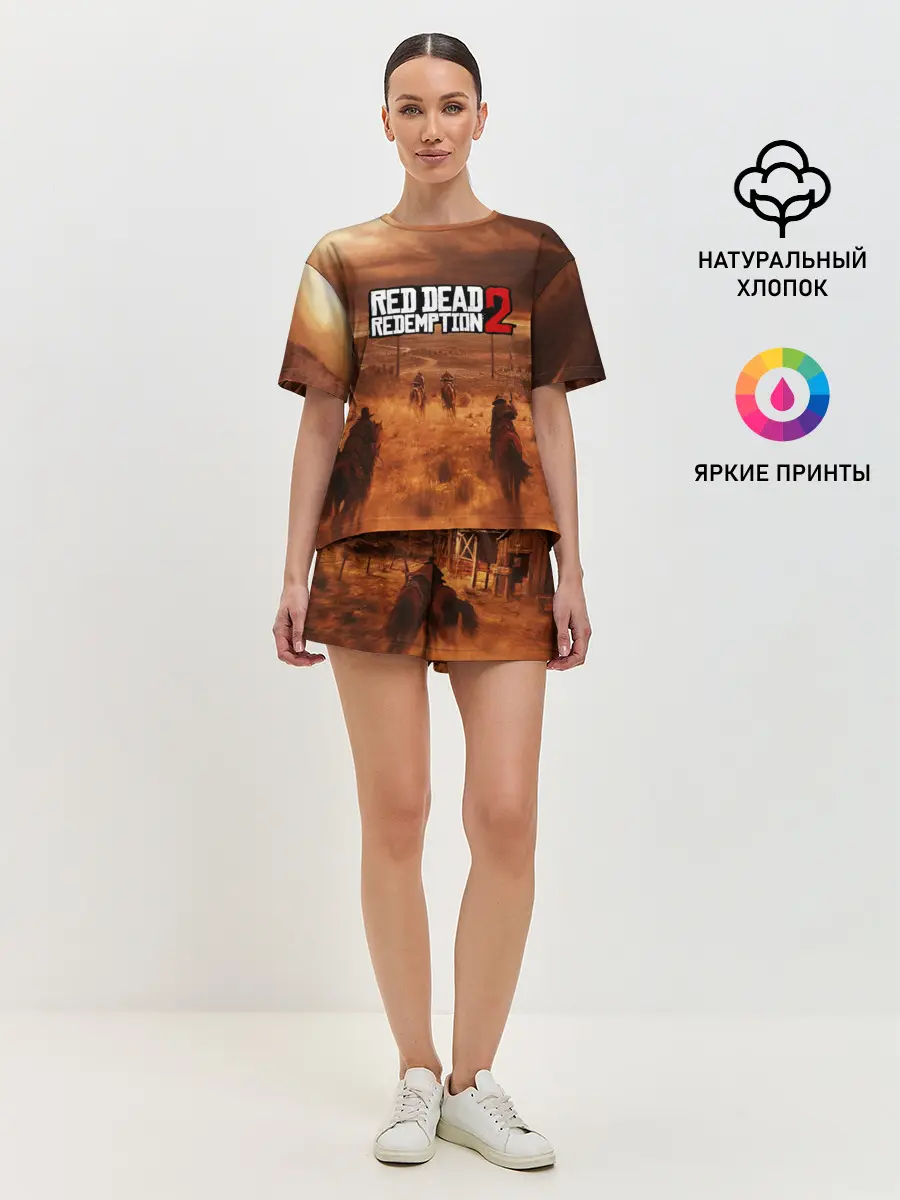 Женская пижама с шортами / RED DEAD REDEMPTION 2