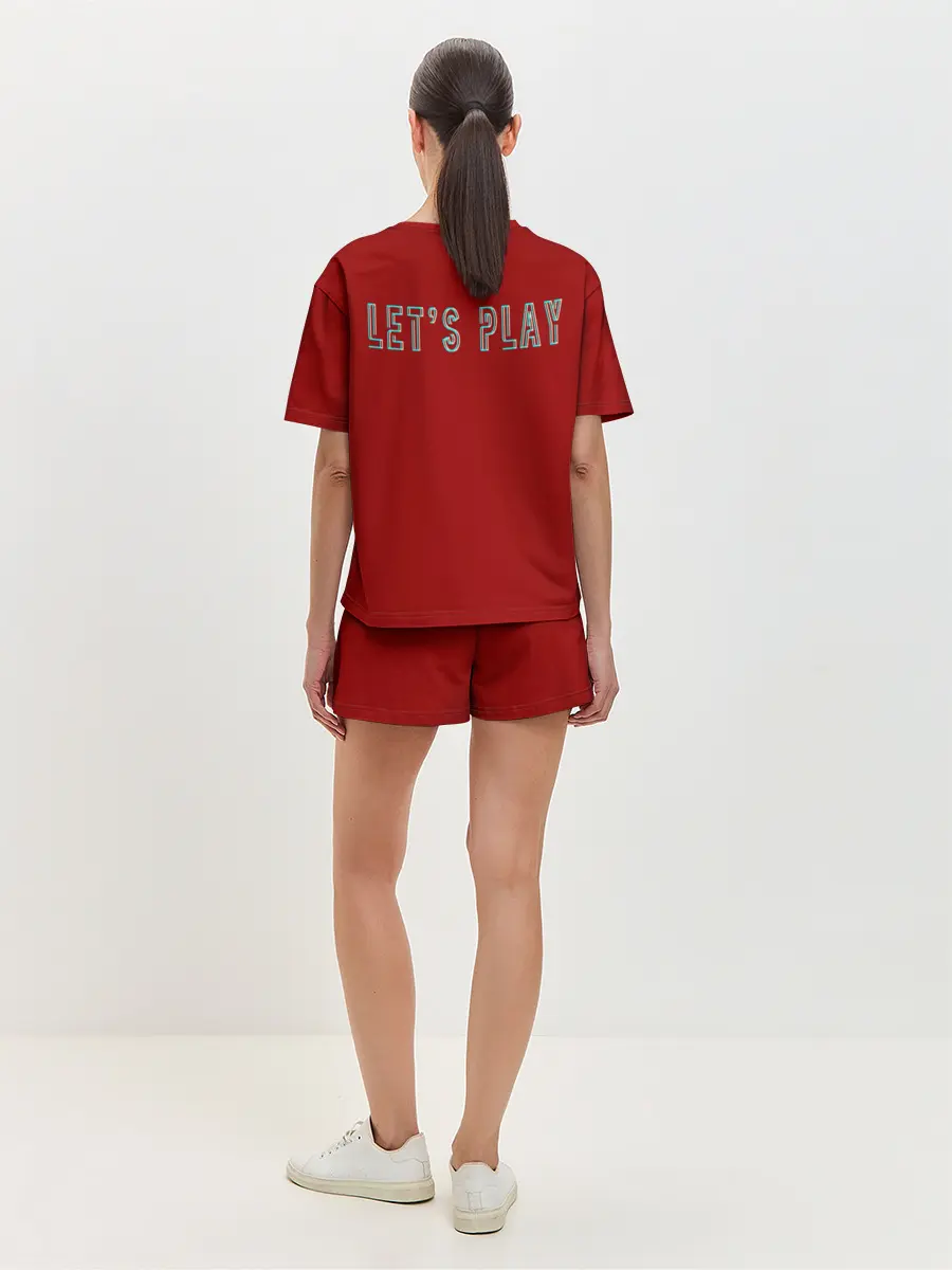 Женская пижама с шортами / Anime lets play