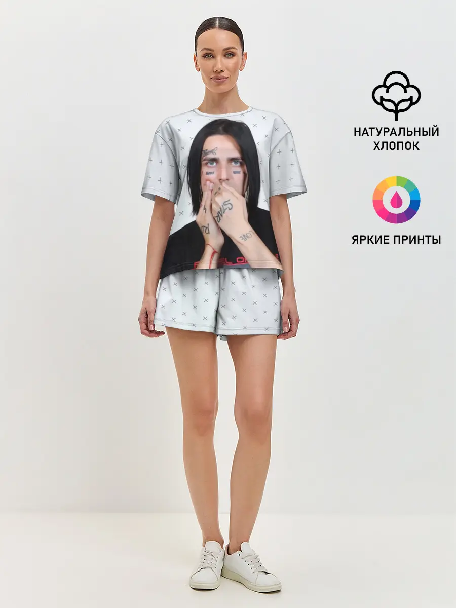 Женская пижама с шортами / FACE