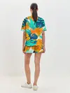 Женская пижама с шортами / Тропики