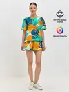 Женская пижама с шортами / Тропики