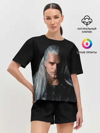 Женская пижама с шортами / The Witcher. Geralt of Rivia