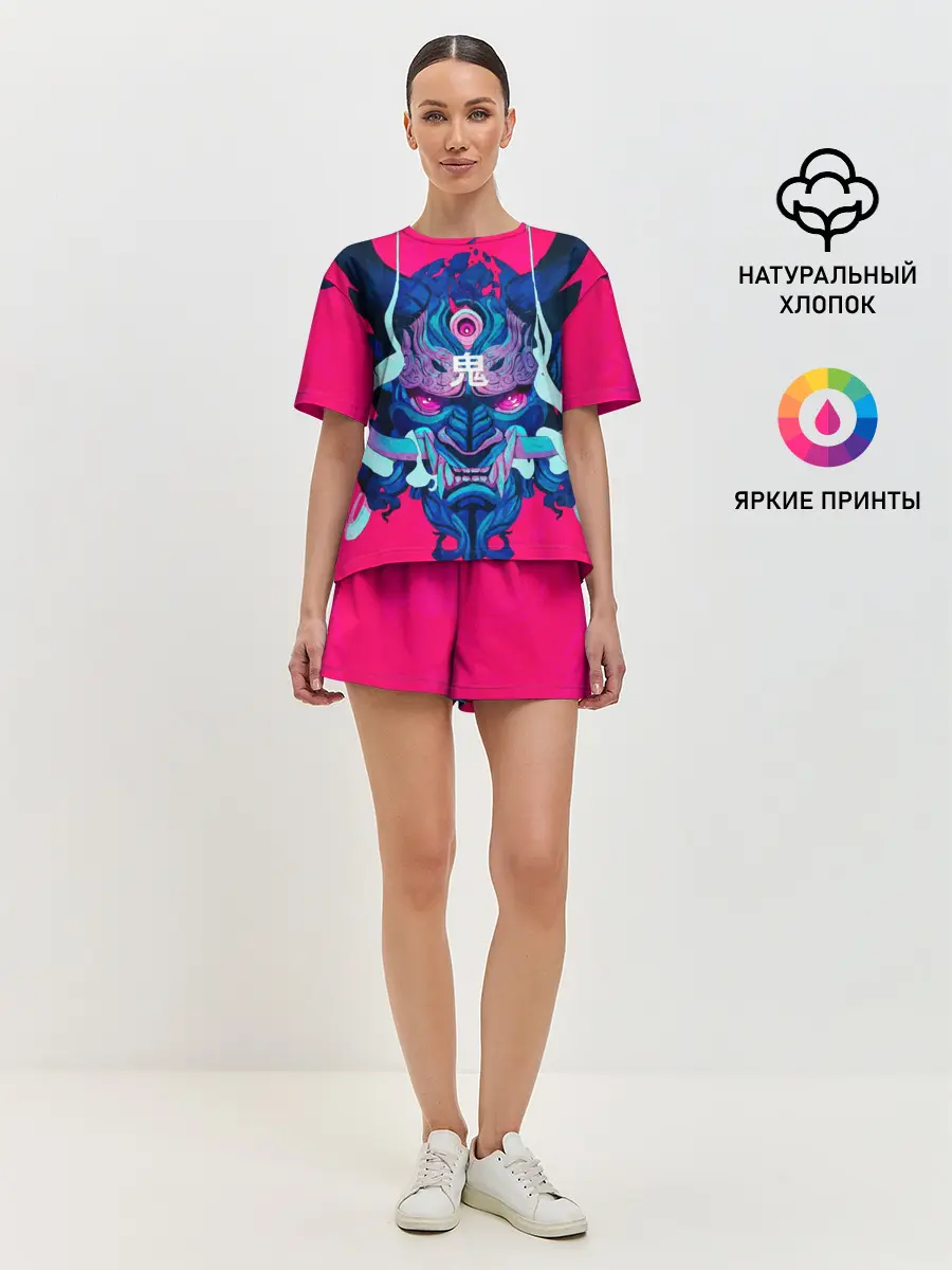 Женская пижама с шортами / Мифический зверь