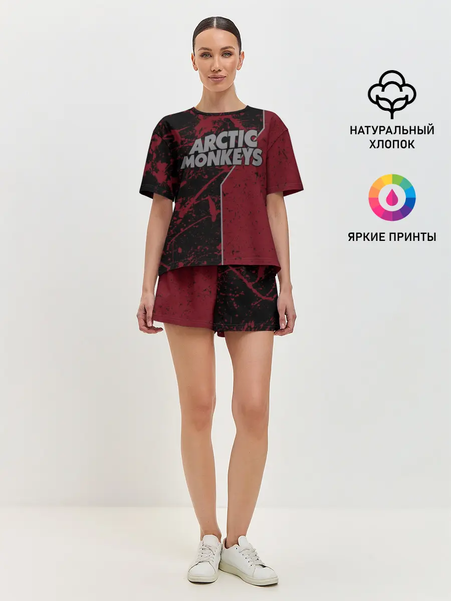 Женская пижама с шортами / Arctic Monkeys