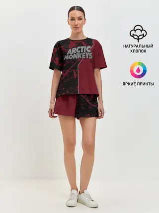 Женская пижама с шортами / Arctic Monkeys