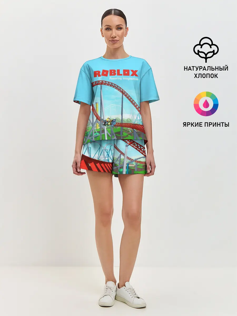 Женская пижама с шортами / ROBLOX: Powering Imagination
