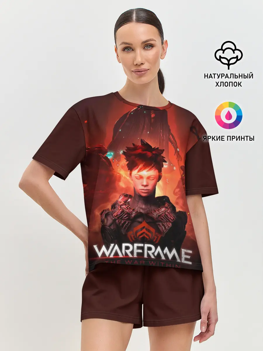 Женская пижама с шортами / Warframe #6