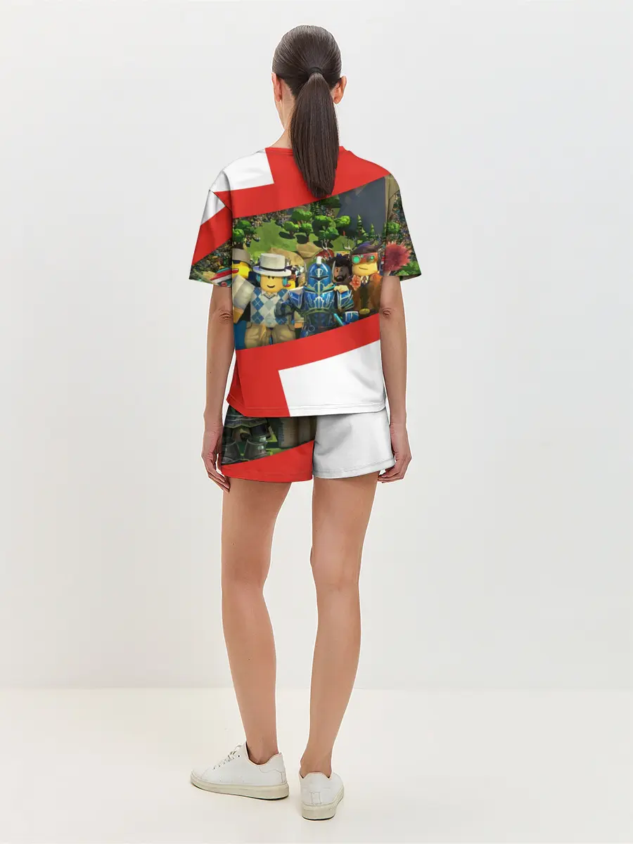 Женская пижама с шортами / ROBLOX