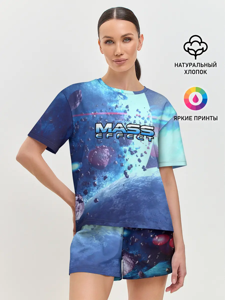 Женская пижама с шортами / MASS EFFECT