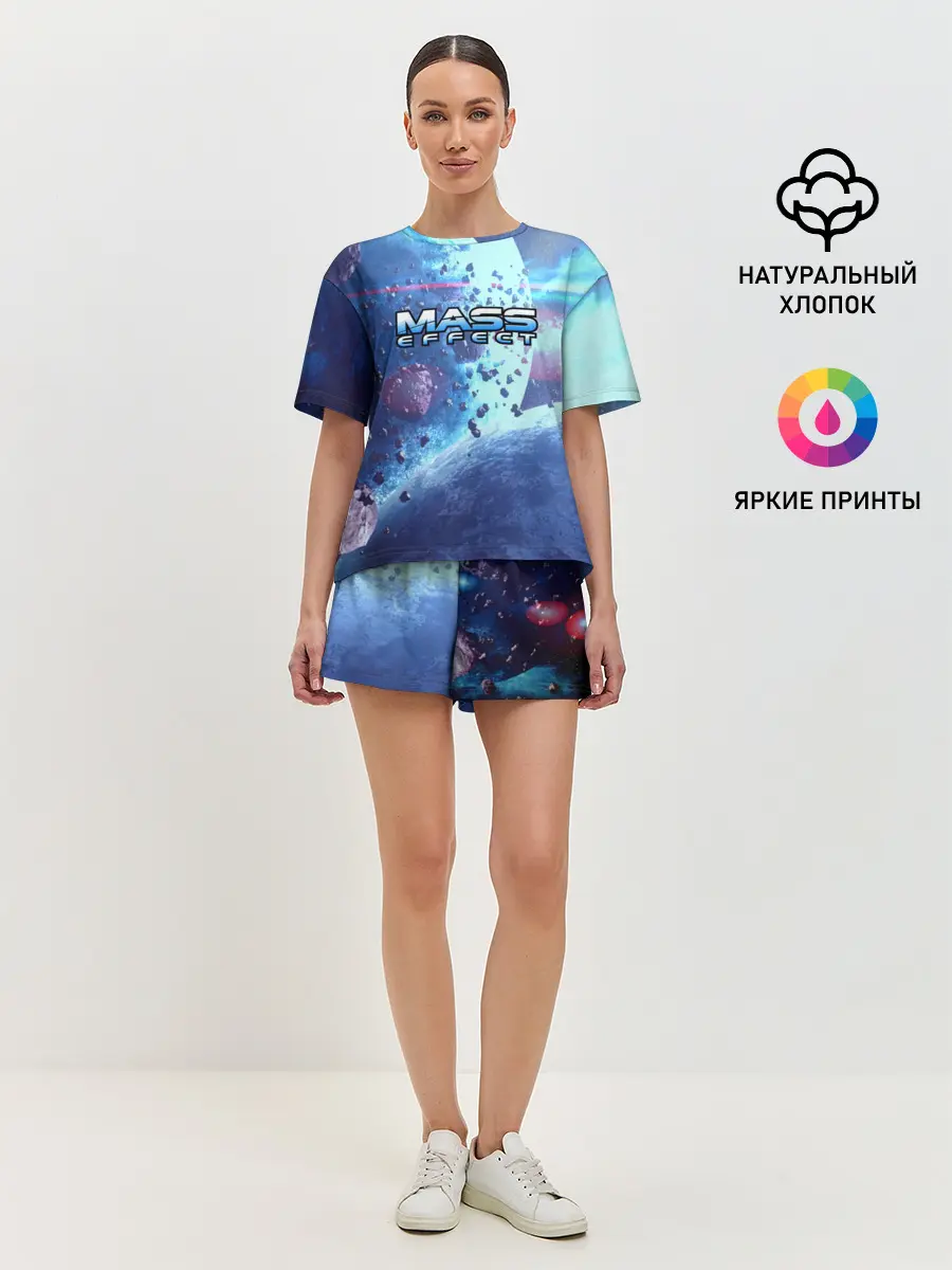 Женская пижама с шортами / MASS EFFECT