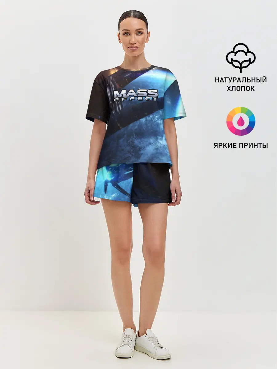 Женская пижама с шортами / MASS EFFECT