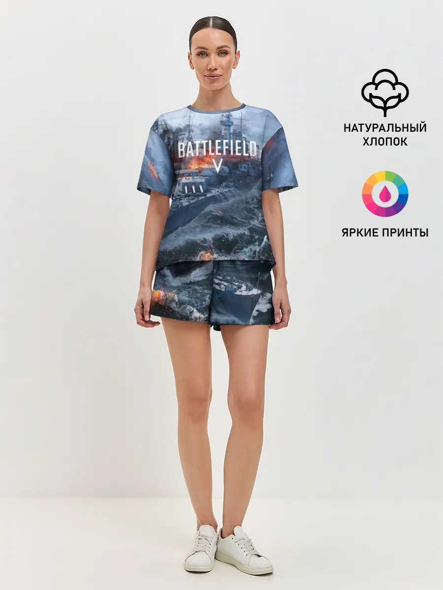 Женская пижама с шортами / BATTLEFIELD 5