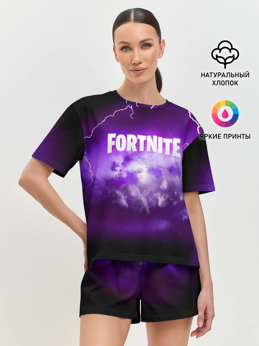Женская пижама с шортами / FORTNITE