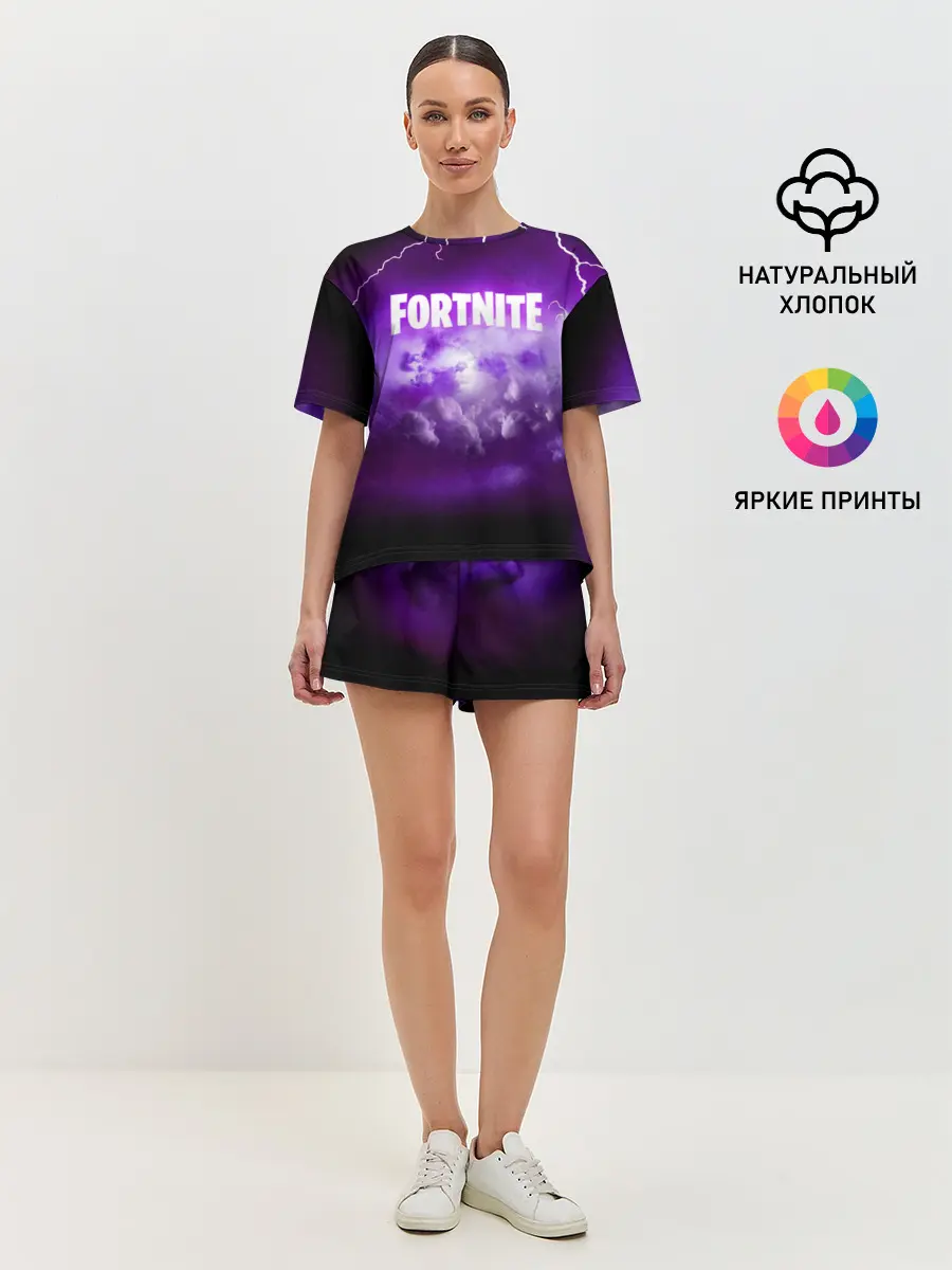 Женская пижама с шортами / FORTNITE