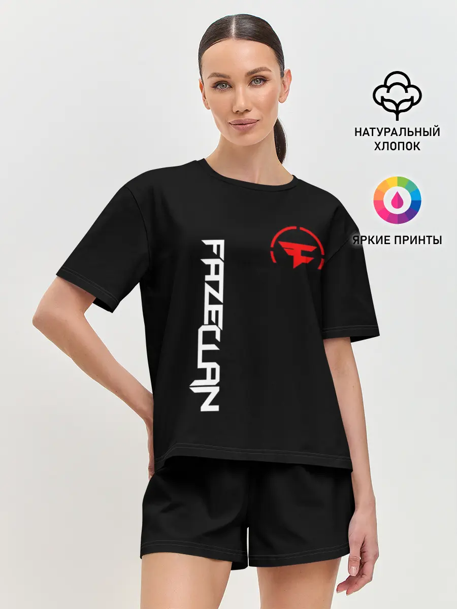 Женская пижама с шортами / FAZE CLAN