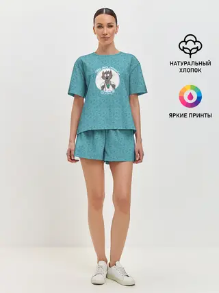 Женская пижама с шортами / Кто тут лучший доктор?