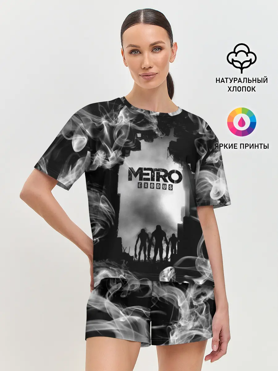 Женская пижама с шортами / Metro Exodus