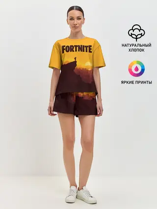 Женская пижама с шортами / Fortnite Save the World