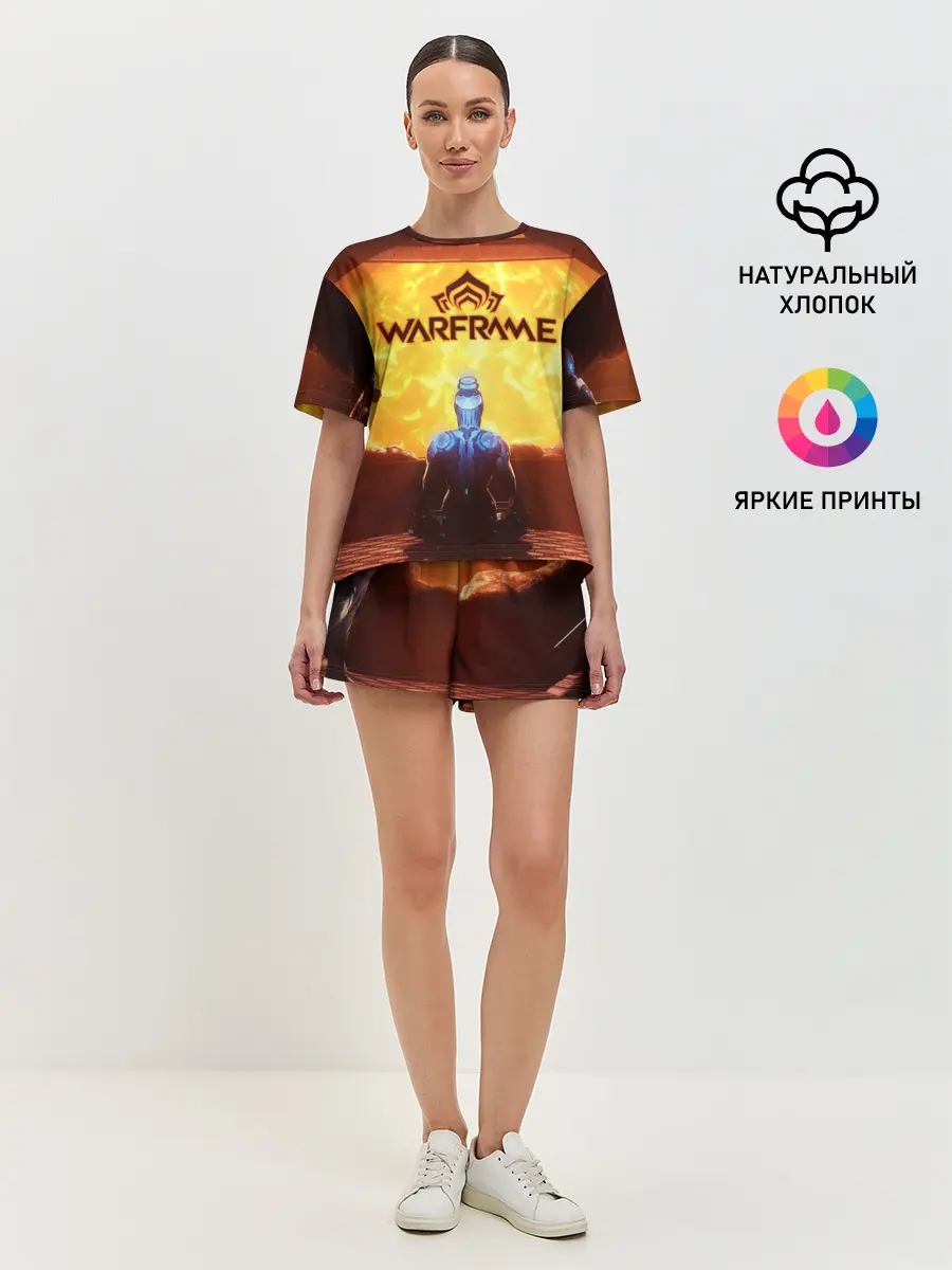 Женская пижама с шортами / Warframe