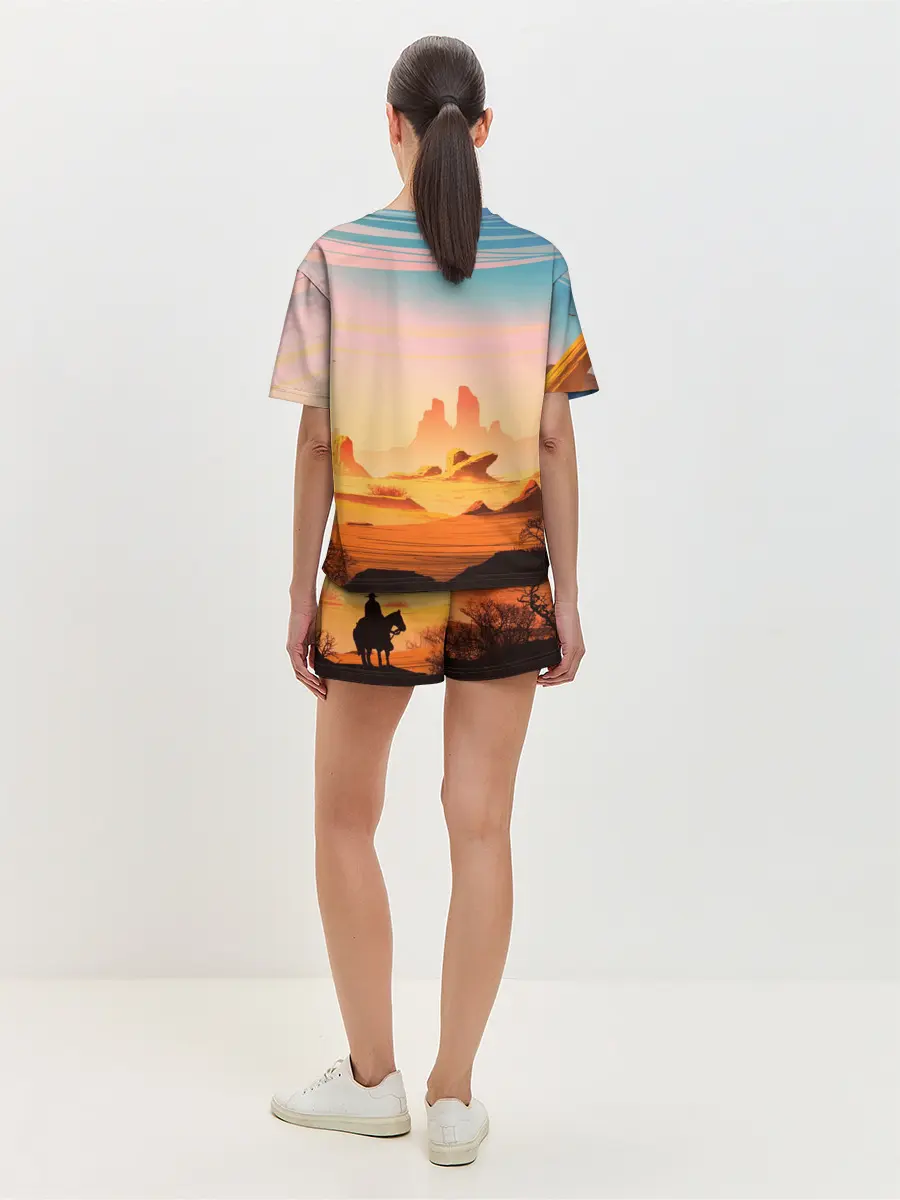 Женская пижама с шортами / Red Dead Redemption