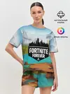 Женская пижама с шортами / Fortnite Forever
