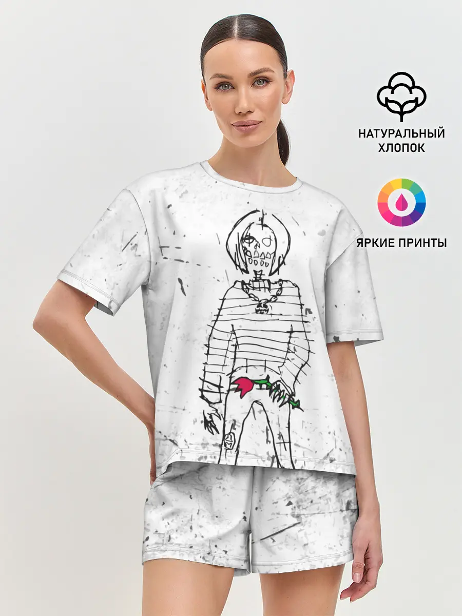 Женская пижама с шортами / Lizer - Blessed